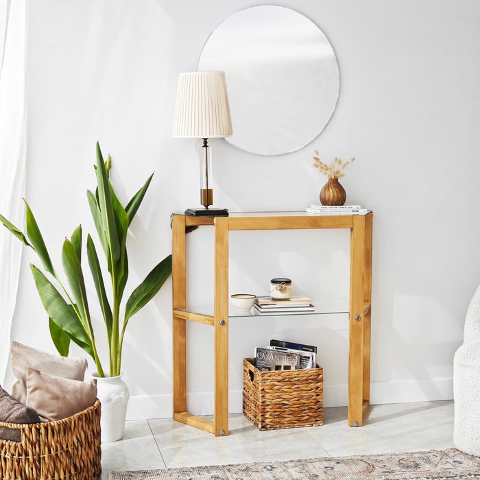 Hanah Home Trapezoid - Roble